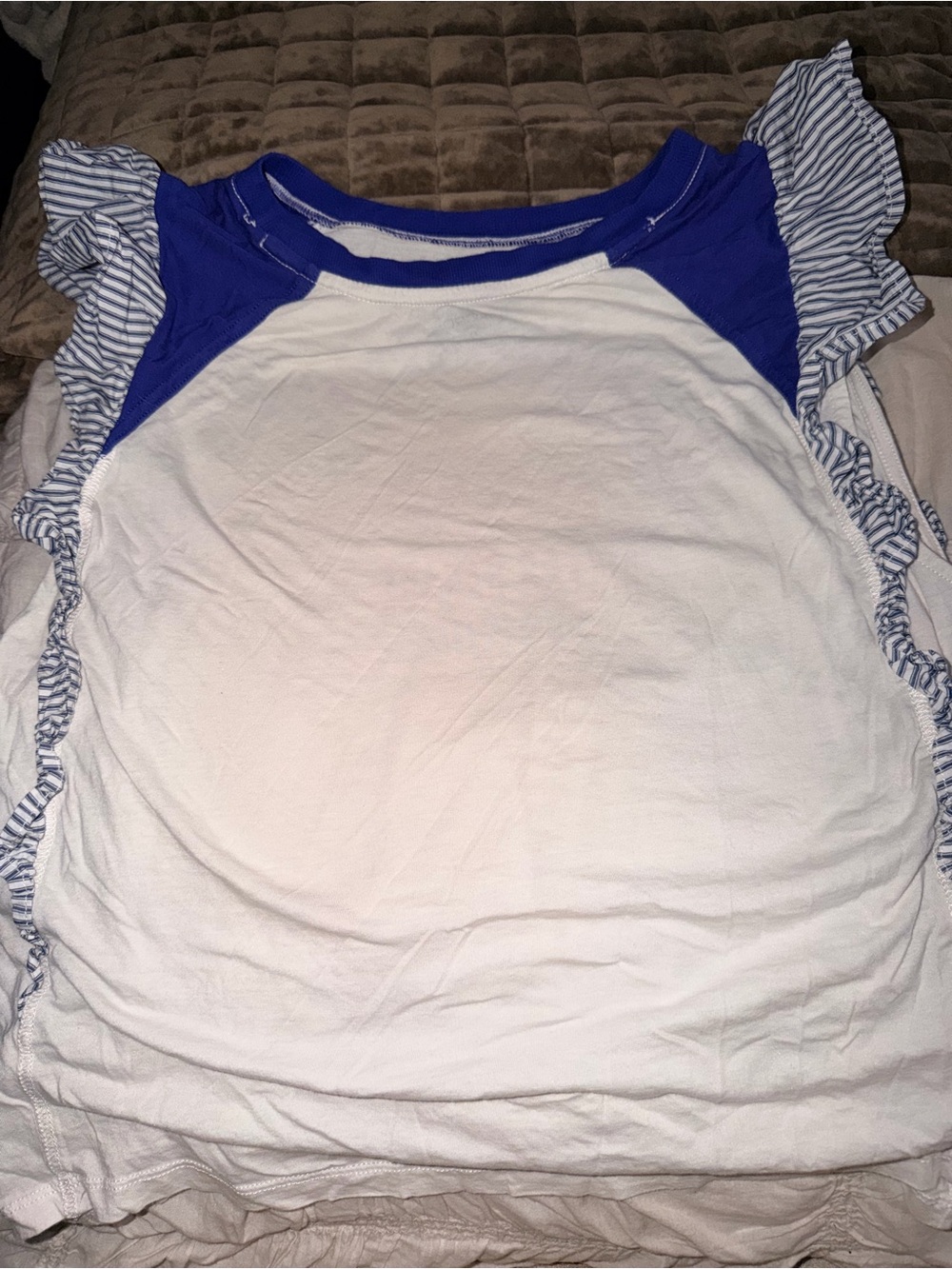 Pilcro Reworked Ringer Tee from Anthropologie XL - Picture 5 of 6